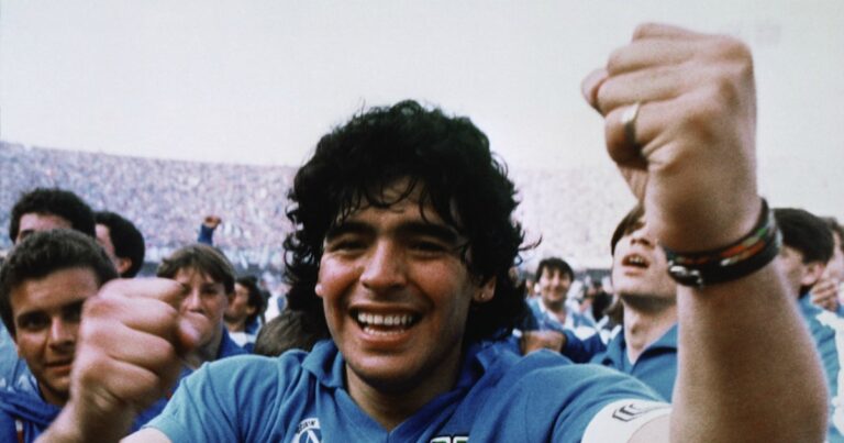 Maradona fra socialismo e Bank of England